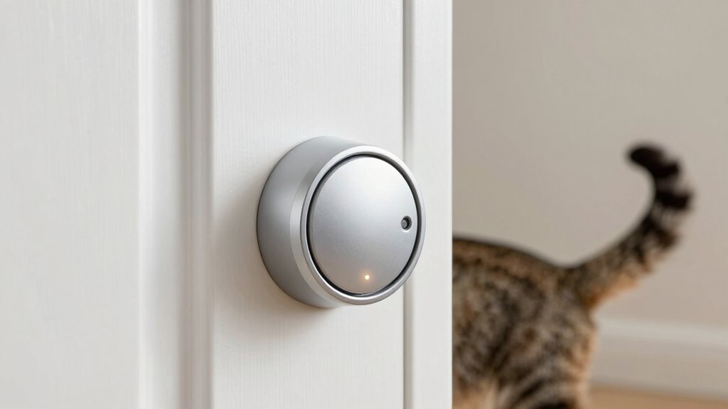 microchip door security features