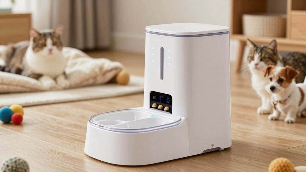 microchip pet food access