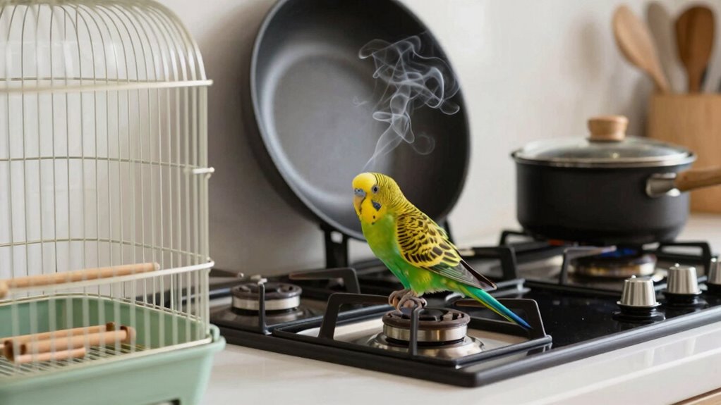 monitor bird s breathing signs