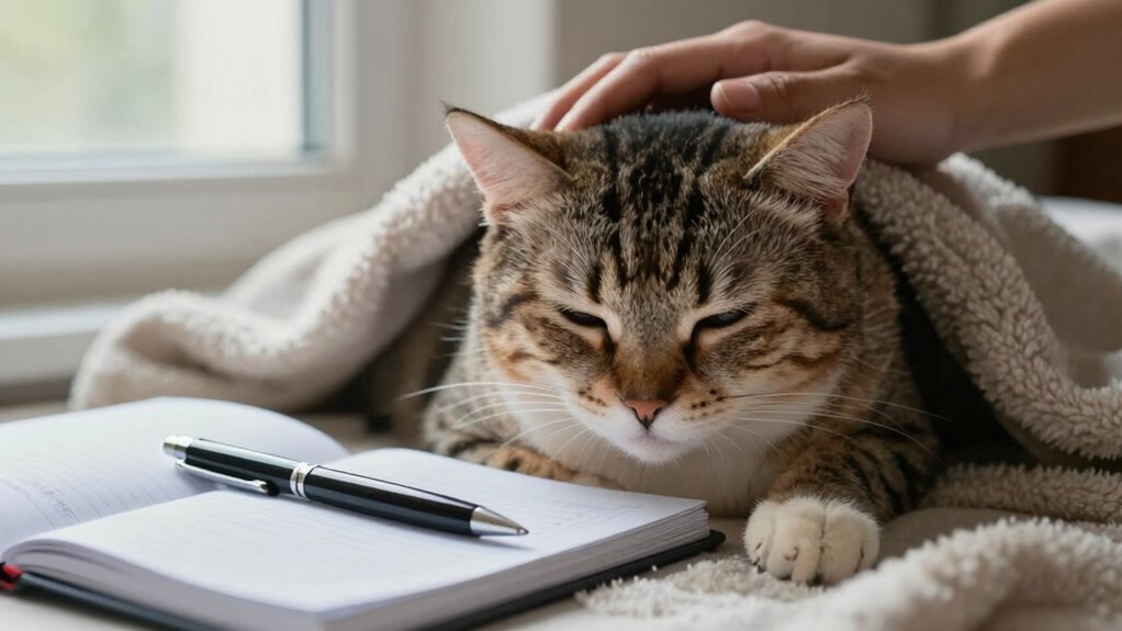 monitor pet discomfort signs