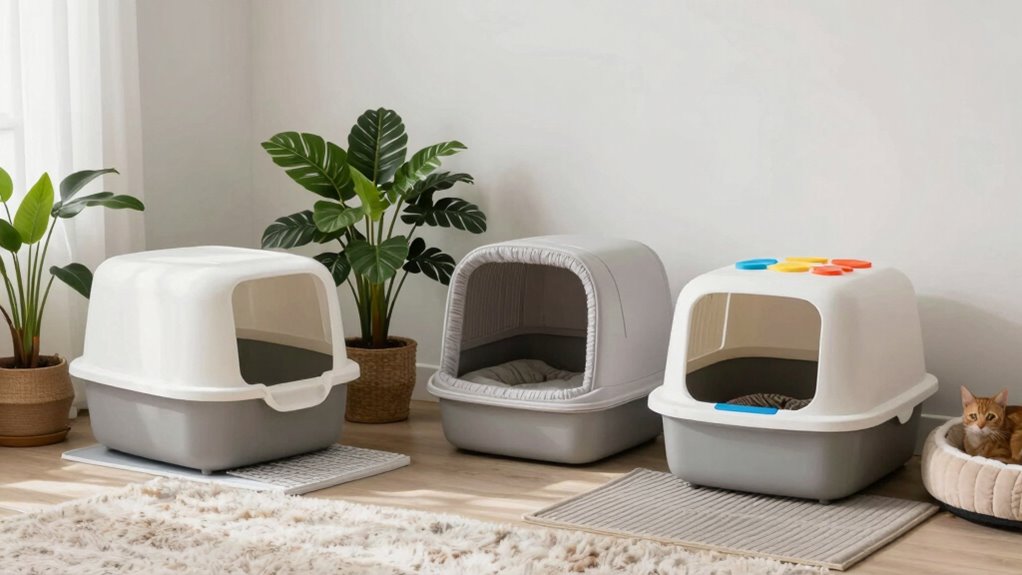 optimal multi cat litter placement