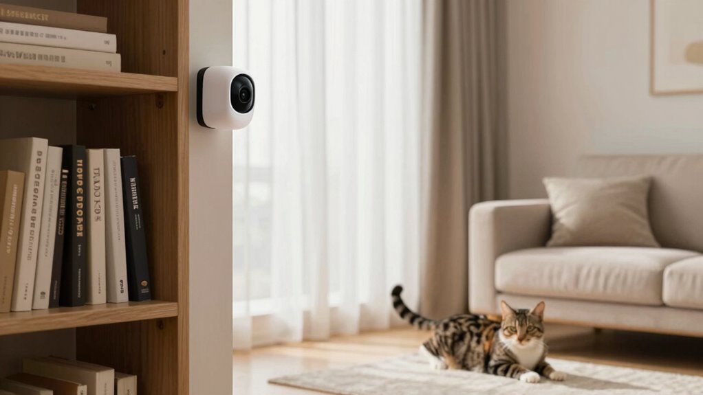 optimal pet camera placement