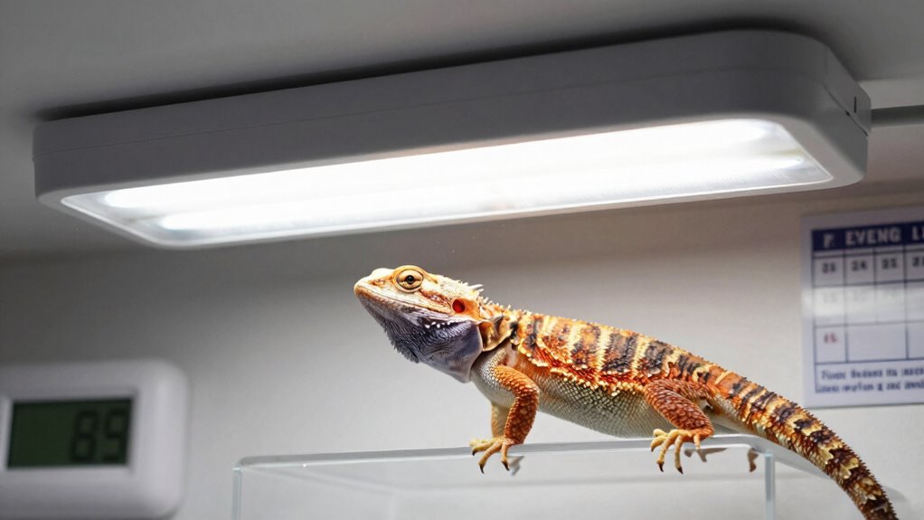 optimal uvb bulb placement