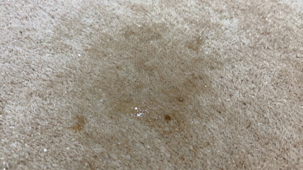 organic compounds cause persistent stains