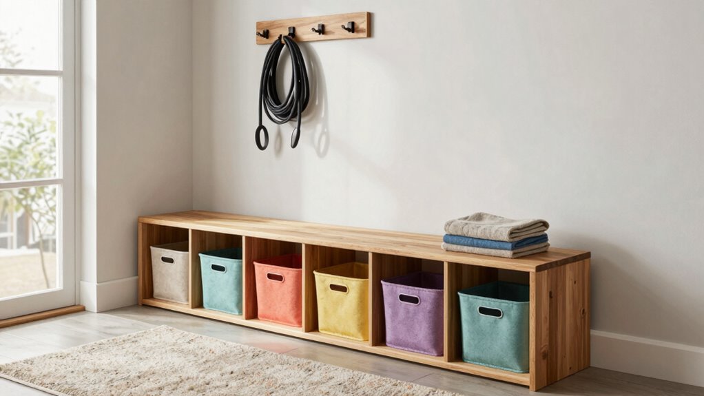 organized labeled pet storage