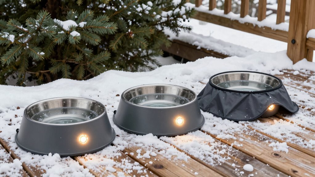 outdoor heated water bowl factors