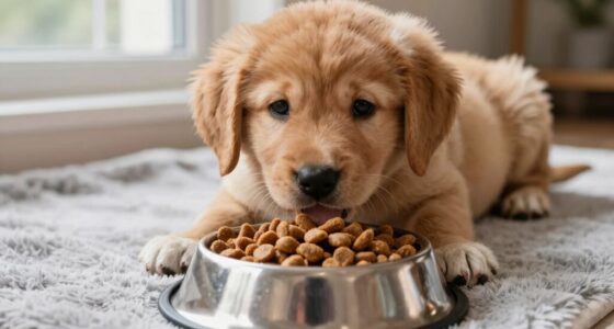 overfeeding large puppies