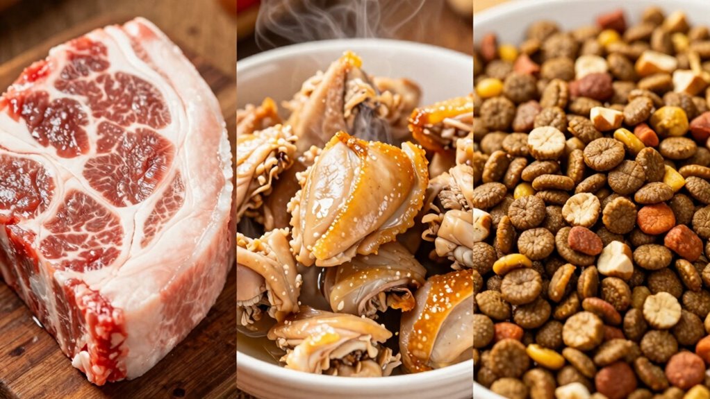 pet food preparation choices