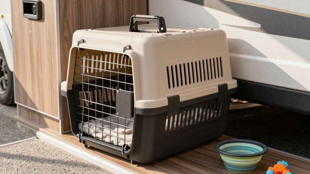 pet travel crate considerations