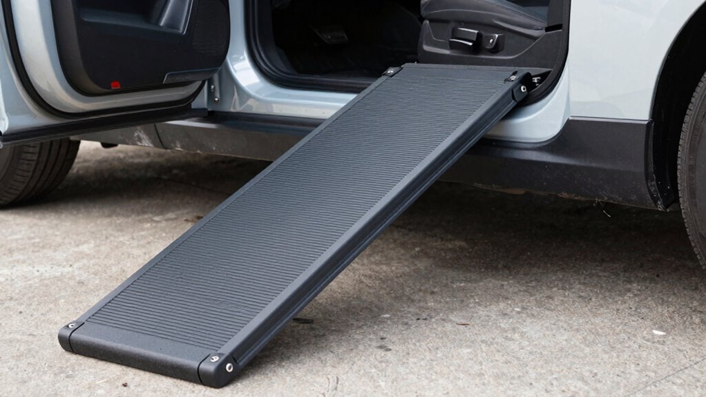 prioritize slip resistant ramp features