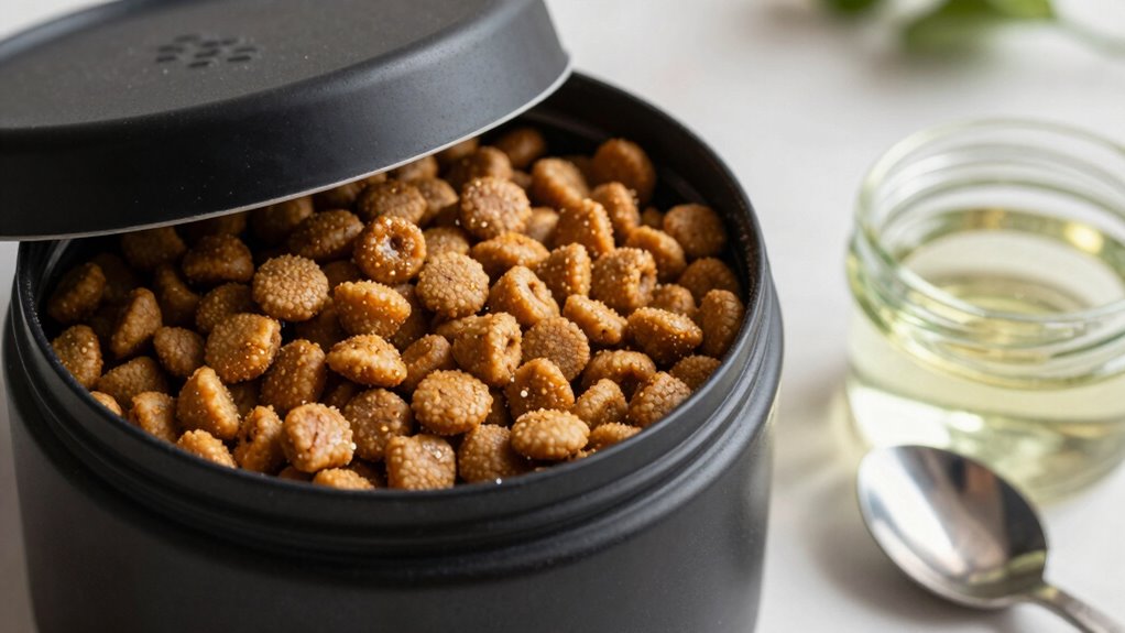 proper pet food storage