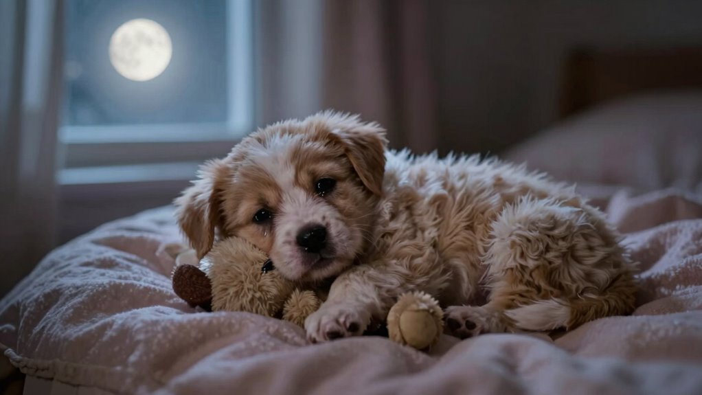 puppy nighttime crying causes