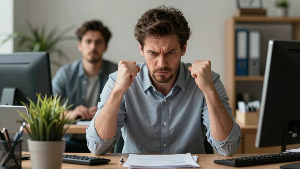 redirected anger as defense