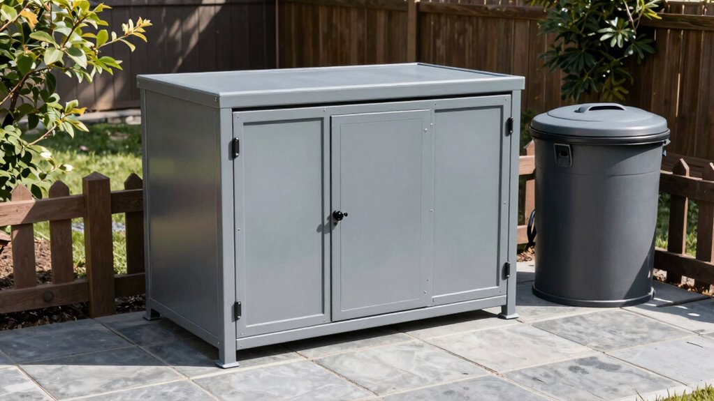 regular trash area maintenance