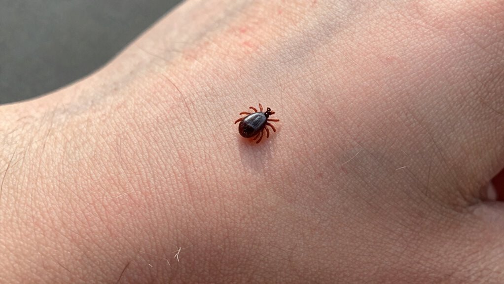 remove tick carefully
