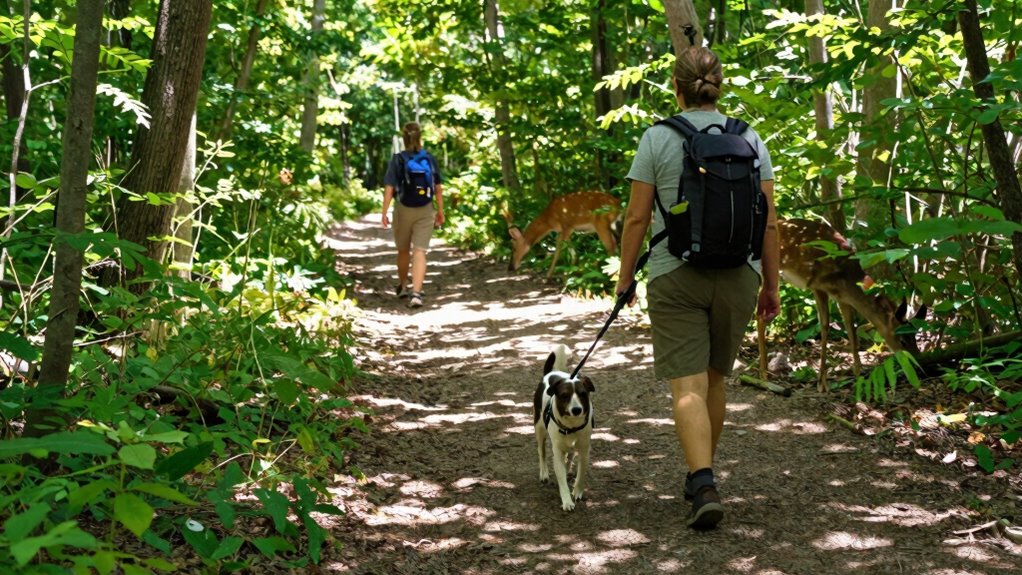 respectful trail dog conduct