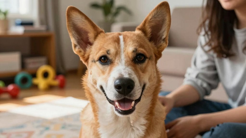 reward calm ignore barking