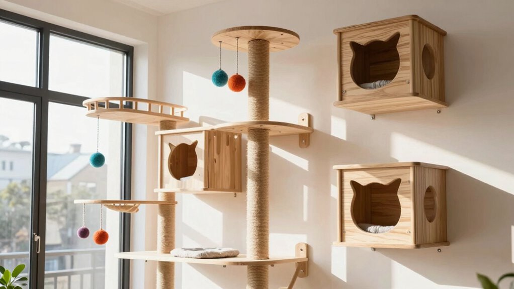 safe adaptable cat playground