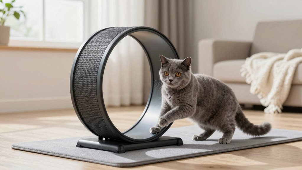 safe cat exercise space