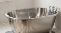 safe stainless grooming tubs