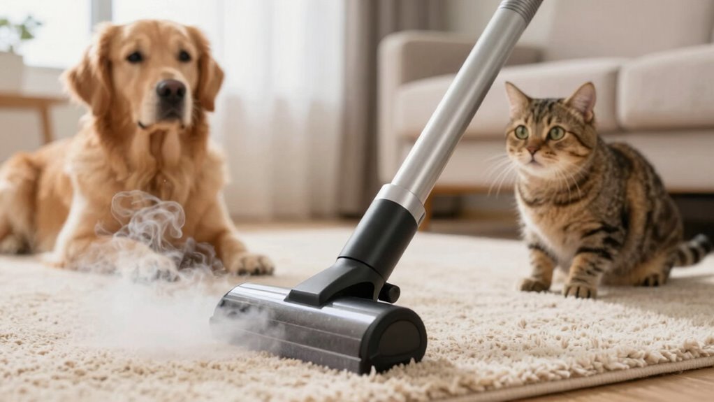 safe steam cleaning surfaces