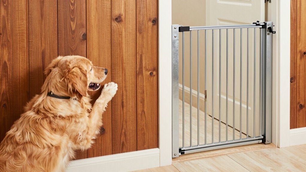 secure pressure mounted gates