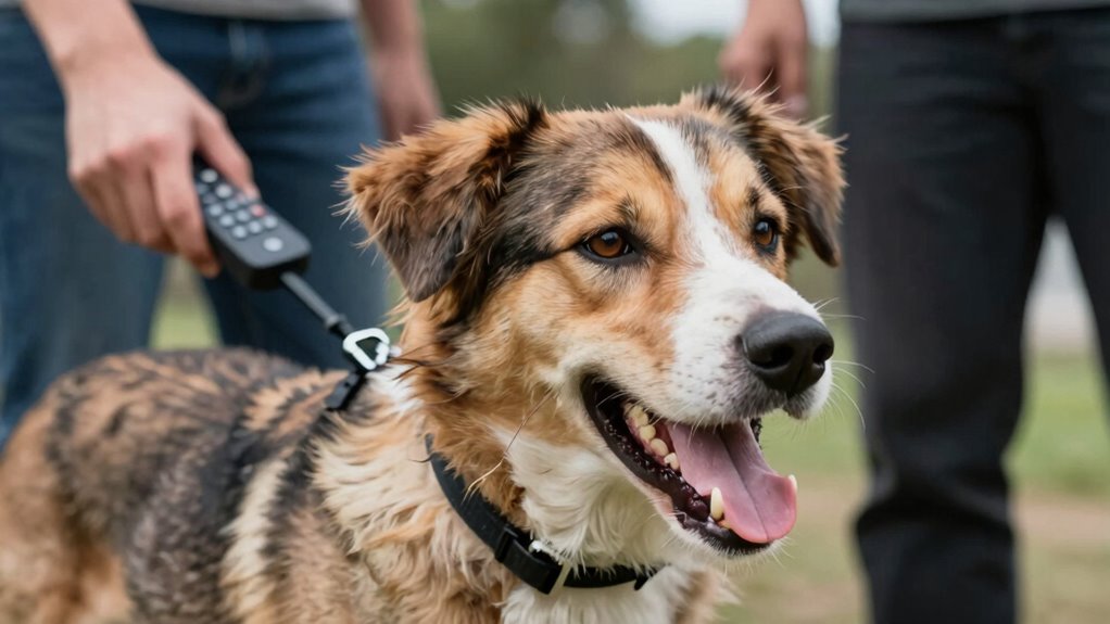 signs of dog distress