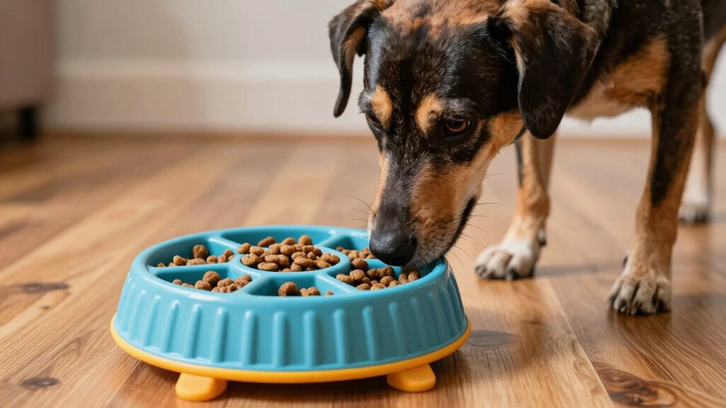 slow feeding and mental stimulation