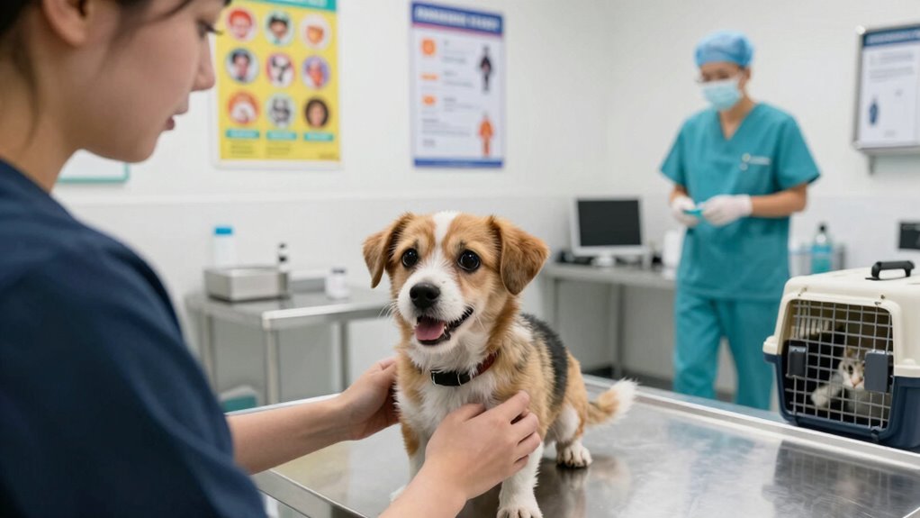 stay calm reassure pets