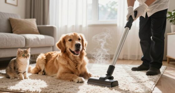 steam cleaning benefits pets