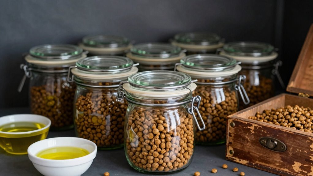 store kibble in cool airtight