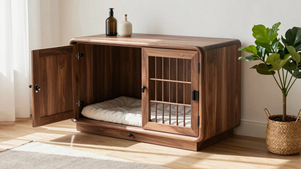stylish storage dog crates