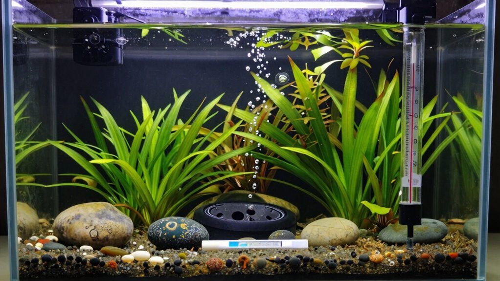 tank cycle completion confirmation