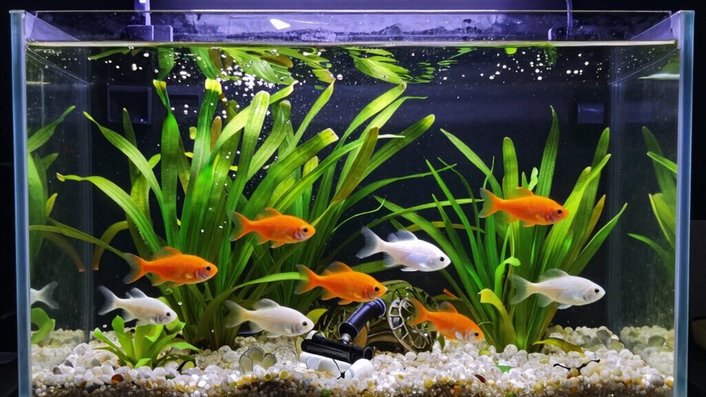 tank cycling duration varies