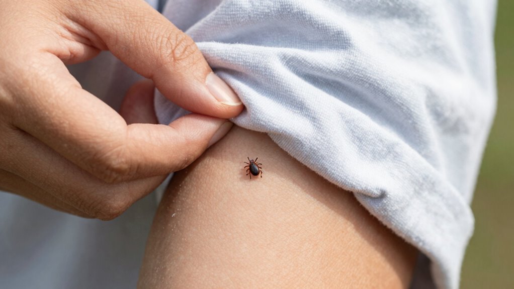 tick habitats and removal