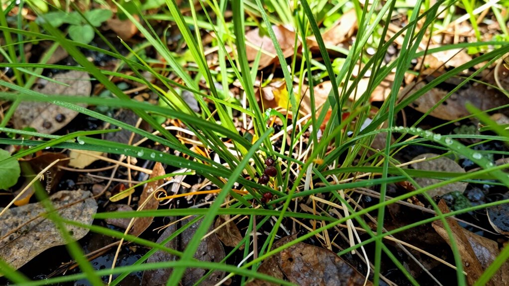 ticks hide in tall grass