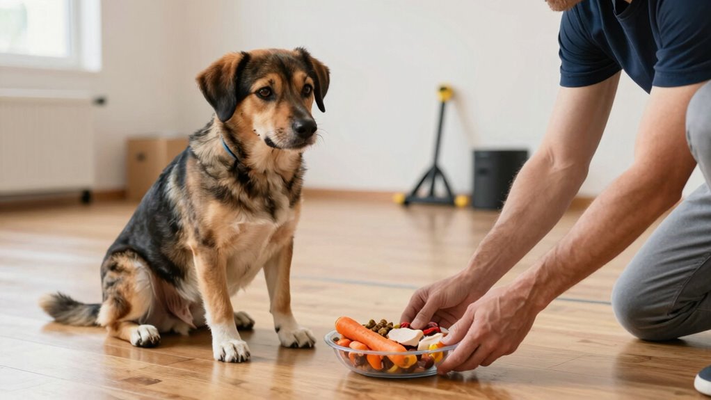 timing portions treats balance