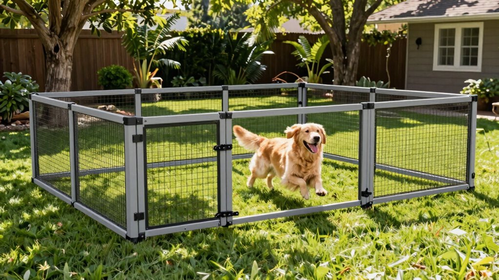 top backyard dog run kits