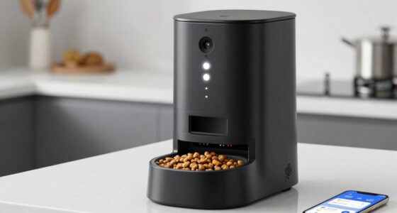 top camera pet feeders