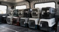 top cargo area dog crates