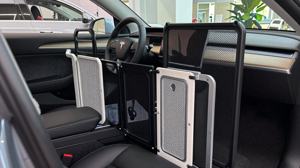 top dog car barrier options