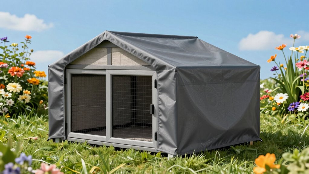 top dog kennel cover kits