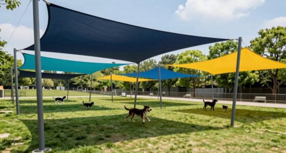 top dog run shade sails