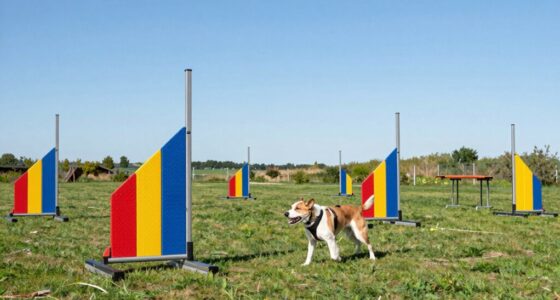 top dogwalk and a frame trainers