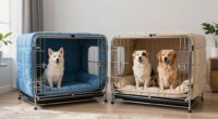 top double dog crates