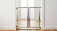 top double door dog gates