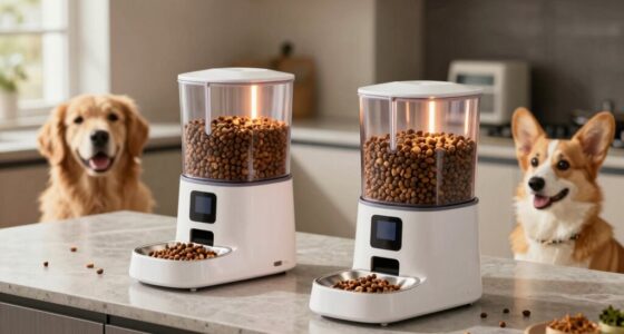 top dual dog feeders