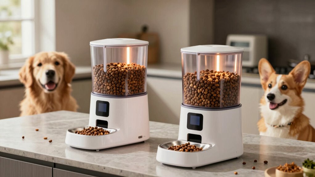 top dual dog feeders