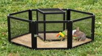 top heavy duty rabbit enclosures