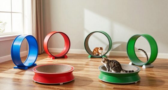 top indoor cat exercise wheels